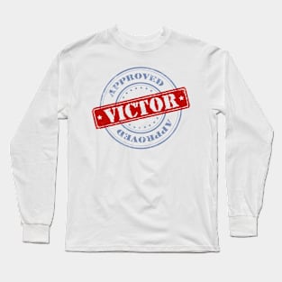 approved Victor Long Sleeve T-Shirt